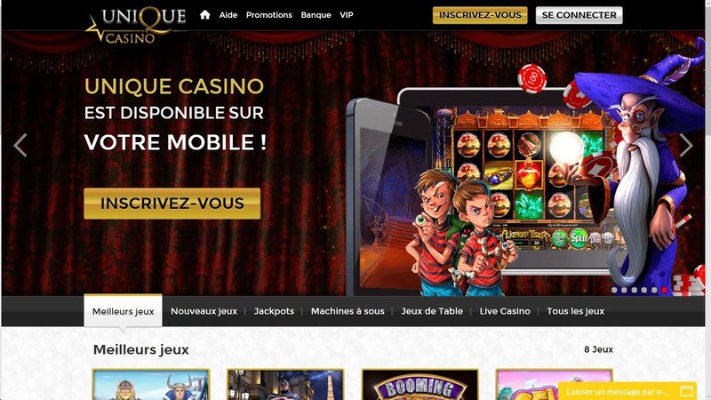 Image: Découvrez le Unique Casino En Ligne : Sécurité et Divertissement Assurés en